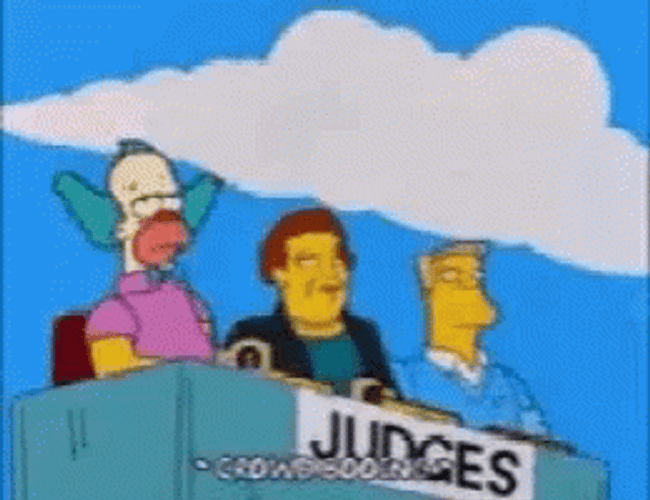 Judges Gives All Three Zero GIF