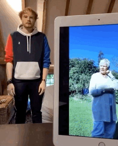 Judi Dench Tik Tok GIF