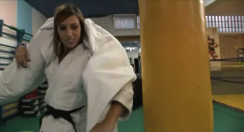 Judo Punching Bag GIF