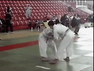 Judo Throw Aggressive GIF