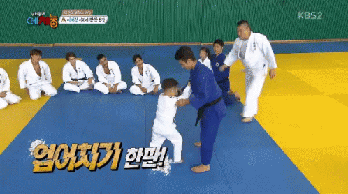 Judo Throw Hyeongdon Surprised GIF