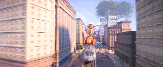 Judy Hopps Catching Weaselton GIF