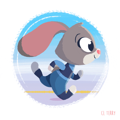 Judy Hopps Running GIF