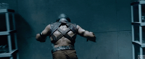 Juggernaut Xmen Bang Head Against Wall GIF
