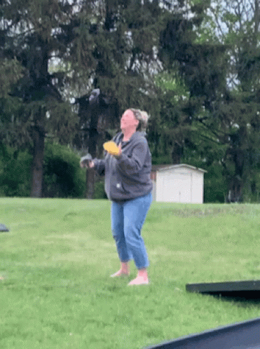 Soccer Mom Juggling Random Things GIF