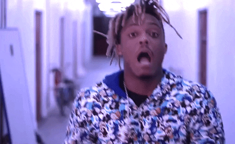 Juice Wrld Dancing In The Hallway GIF