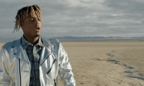 Juice Wrld In The Desert GIF