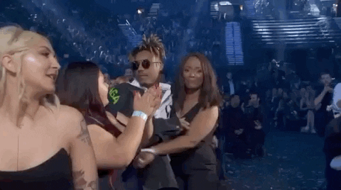 Juice Wrld Kissing His Girlfriend GIF