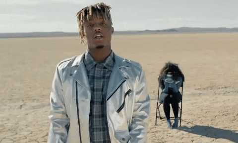 Juice Wrld Singing With Girl Crying GIF