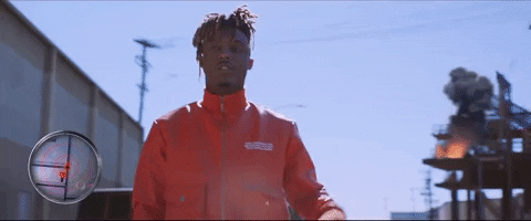 Juice Wrld Singing With Map GIF