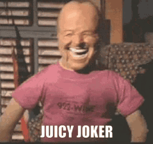 Juicy Joker Laughing Puppet GIF