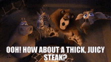 Juicy Steak Alex Madagascar GIF