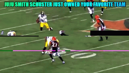 Juju Smith Schuster Owned Your Favorite Team GIF