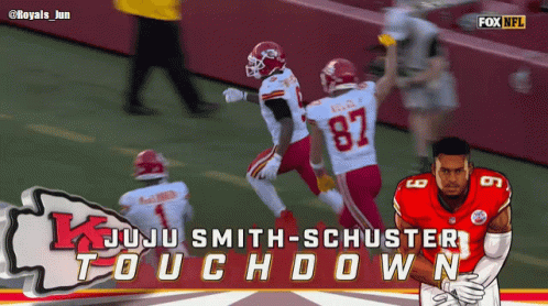 Juju Smith-Schuster Touchdown Advertisement GIF