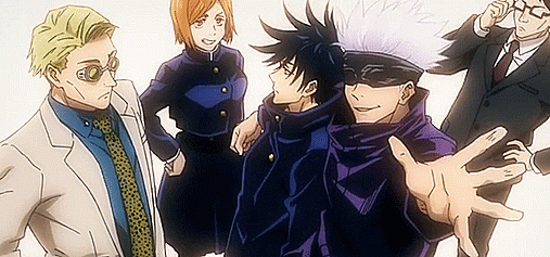 Jujutsu Kaisen Heroes Friendship GIF