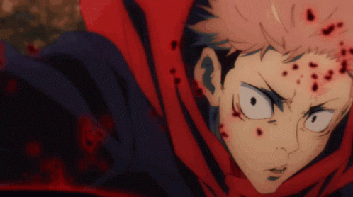 Jujutsu Kaisen Itadori Black Flash GIF