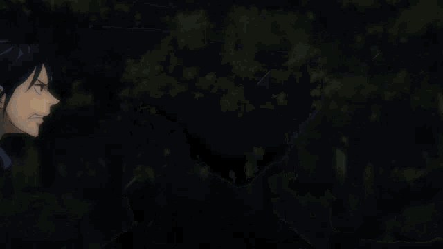 Jujutsu Kaisen Megumi Sukuna Fight GIF