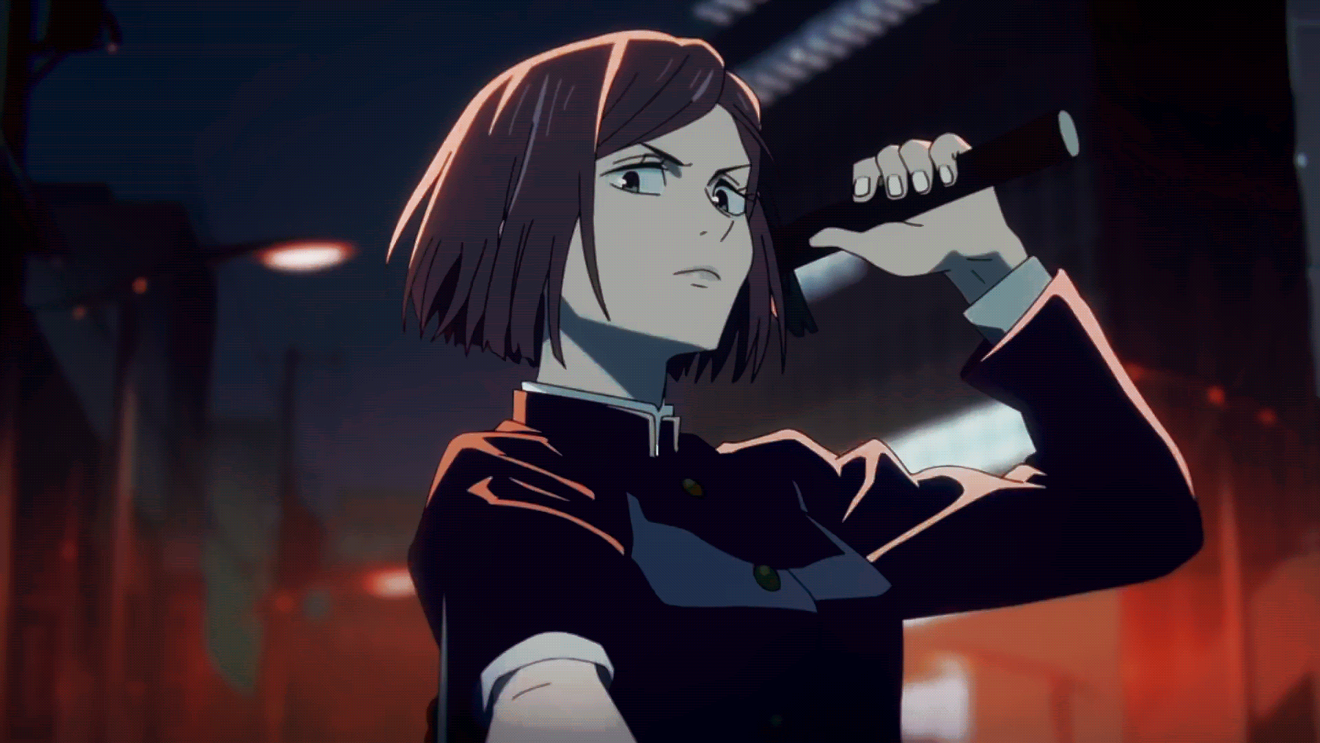 Jujutsu Kaisen Nobara Battle Snap GIF