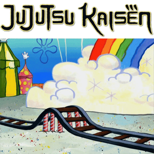 Jujutsu Kaisen Roller Coaster Poster