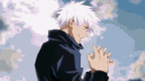 Jujutsu Kaisen Satoru Gojo Teleport GIF