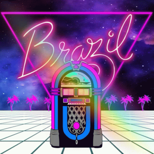 Jukebox With Word Brazil