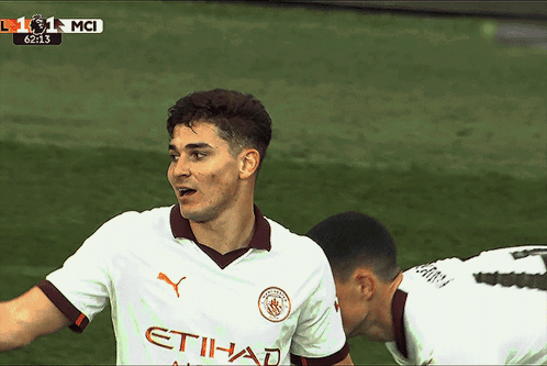 Julian Alvarez Etihad Airways Player GIF
