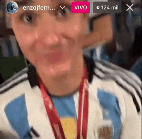 Julian Alvarez Gold Medal GIF