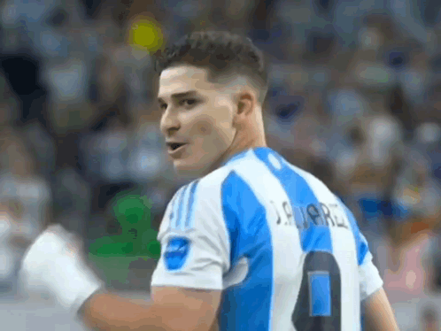 Julian Alvarez Let's Go Guys GIF