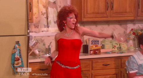 Julie Chen Dancing GIF