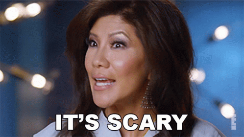 Julie Chen It's Scary GIF