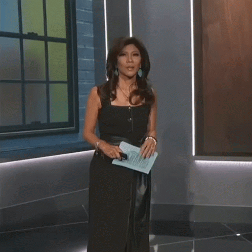 Julie Chen Shocked GIF