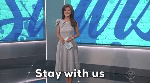 Julie Chen Stay With Us GIF