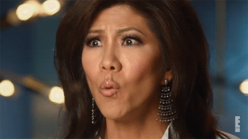 Julie Chen Wow Reaction GIF