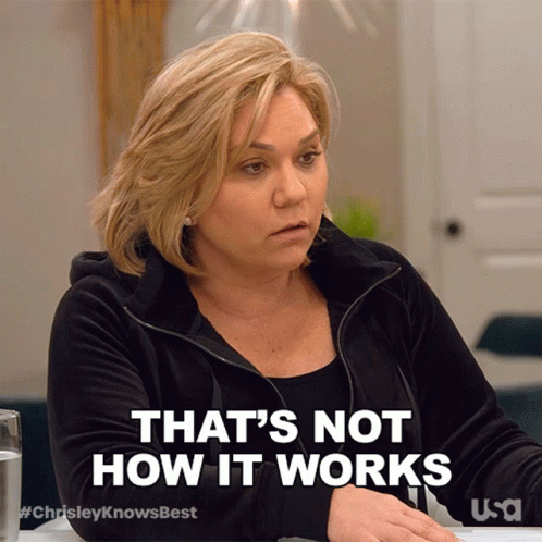 Julie Chrisley That's Not How This Works GIF