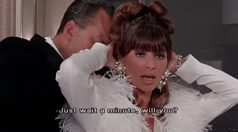 Julie Christie Just Wait A Minute GIF