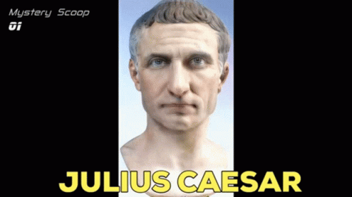 Julius Caesar Face GIF