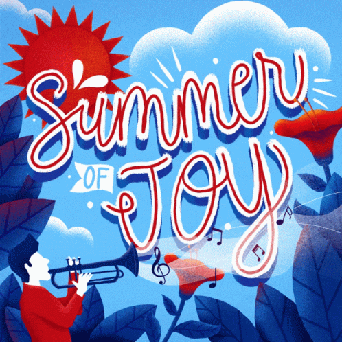 July Blessings Summer Joy GIF