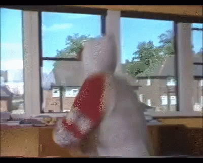 Jump Out Window Hooded Teen GIF