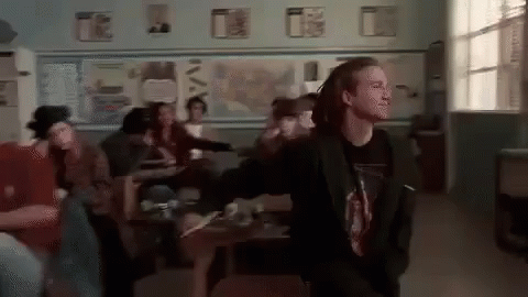 High School Kid Jump Out Window GIF