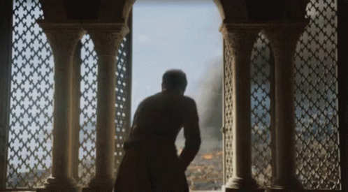Jump Out Window Game Of Thrones Parody GIF