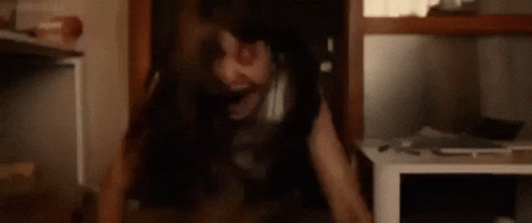 Jump Scared Horror Meme GIF