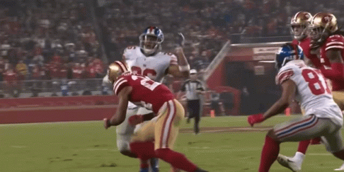 Jumped High Saquon Barkley GIF