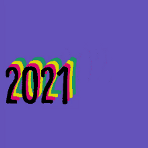 Jumping Animated 2021 Cool Text GIF