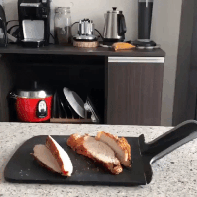 Jumping Dog Food GIF