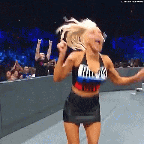 A Contestant Jumping For Joy GIF