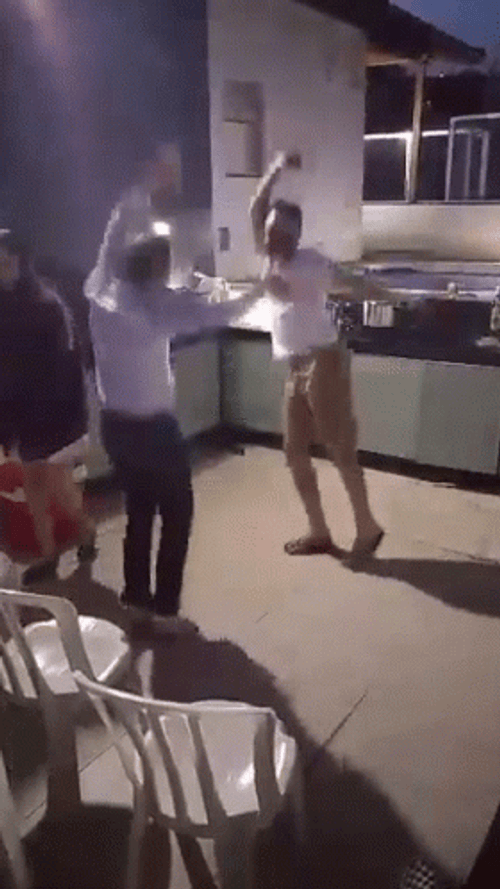 Jumping For Joy In The Dark GIF