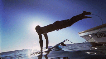 Jumping In To The Ocean GIF