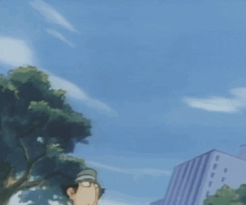 Jumping Inspector Gadget GIF