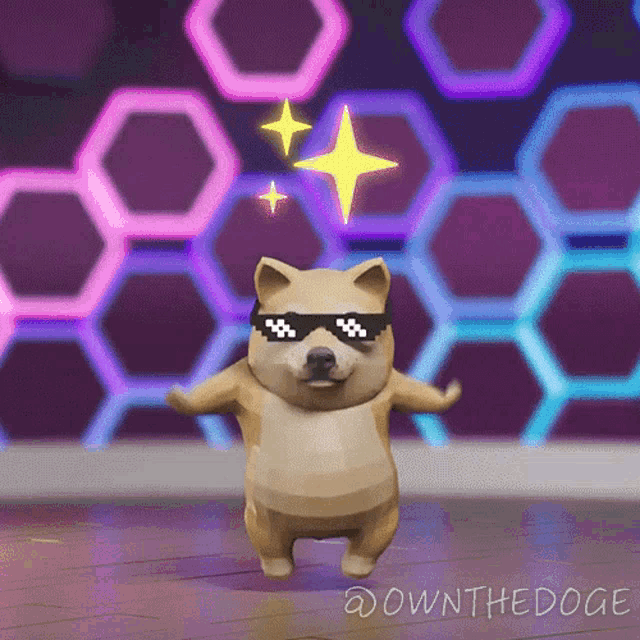 Jumping Jacks The Doge Nft Gif GIF