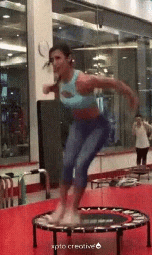 Jumping Jacks Trampoline GIF